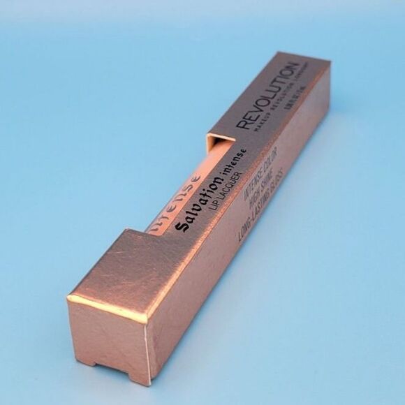 NIB Revolution Salvation Intense Lip Lacquer More Than I Could Give (Pink Nude) - Picture 5 of 5